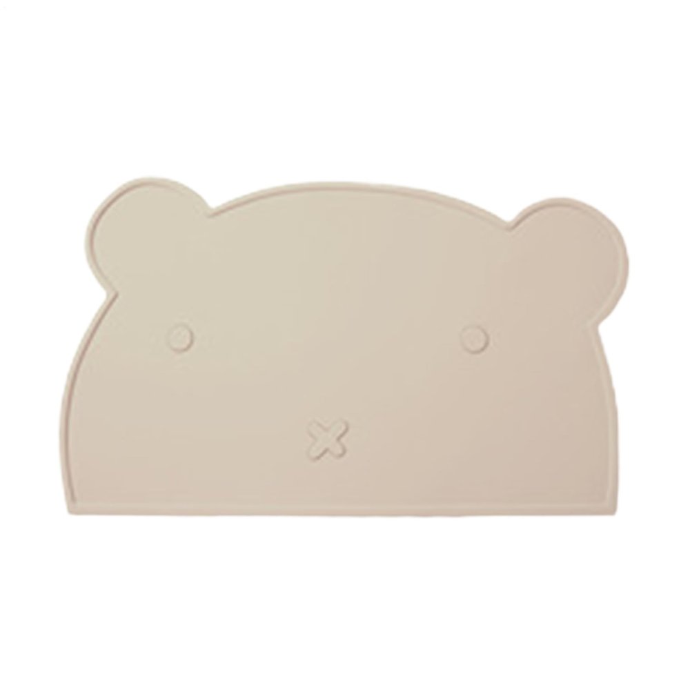 Leakproof Bear-Shaped Pet Feeding Mat