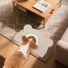 Leakproof Bear-Shaped Pet Feeding Mat view 2