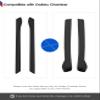 BlazerBuck Replacement Ear Socks for Oakley Chamber OX8138 Sunglasses, Black view 3