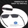 BlazerBuck Replacement Ear Socks for Oakley Wire Tap 2.0 OO4145/Wire Tap 2.0 RX OX5152 Sunglasses, Black, 0 view 2