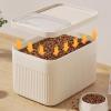 Nuyhgtr Dog Food Storage Container, Airtight Cat Food Container with Measuring Cup view 4