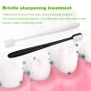 Soft Micro-Nano Toothbrushes, 4-Pack, Black and White view 4