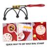 Gadpiparty 3-Piece Retro Seal Melting Set with Metal Stove and Portable Wax Warmer view 4