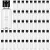 Lnrueg 100-Count Travel Bottles with Flip-Top Caps, 28 mL, Black, A-1OZ, A view 1
