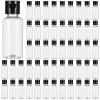 Lnrueg 100-Count Travel Bottles with Flip-Top Caps, 28 mL, Black, A-1OZ, A view 2