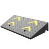 KIUYTQQ Rubber Curb Ramp for Driveways and Doorways view 1