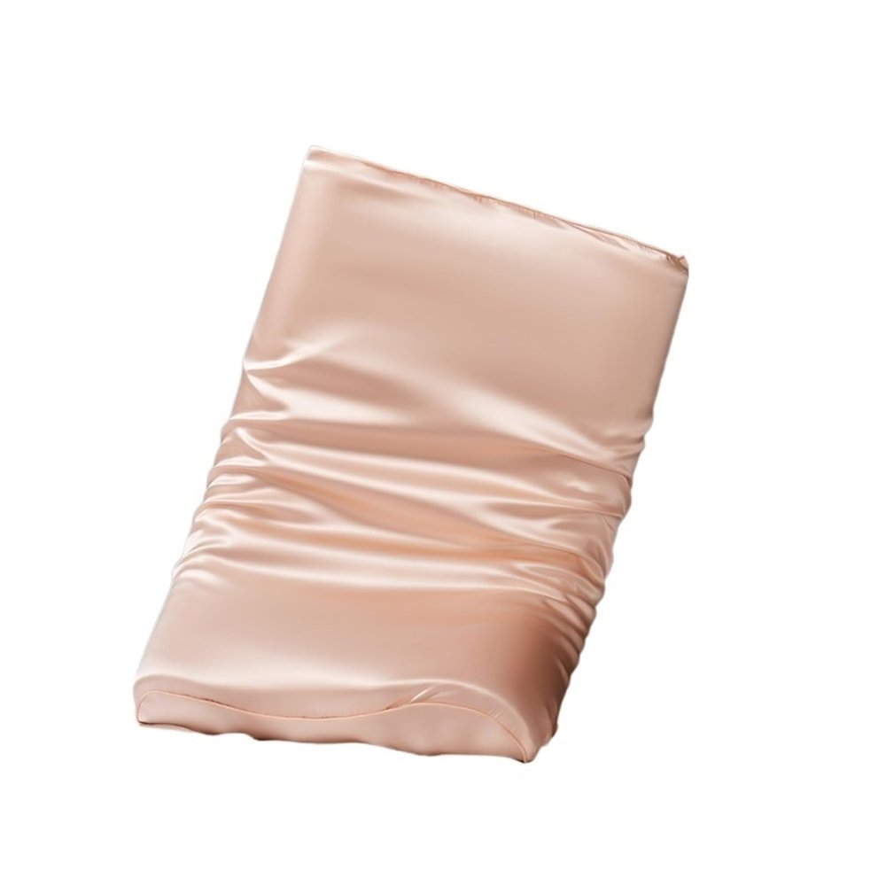 LYXYGMV 22-Momme Mulberry Silk Pillowcase for Latex and Memory Foam Pillows, Jade, 1 PC, 30 x 50 cm