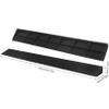 KIUYTQQ Anti-Slip Threshold Ramp, Wheelchair Ramp and Curb Ramp, 100 x 10 x 4 cm view 2