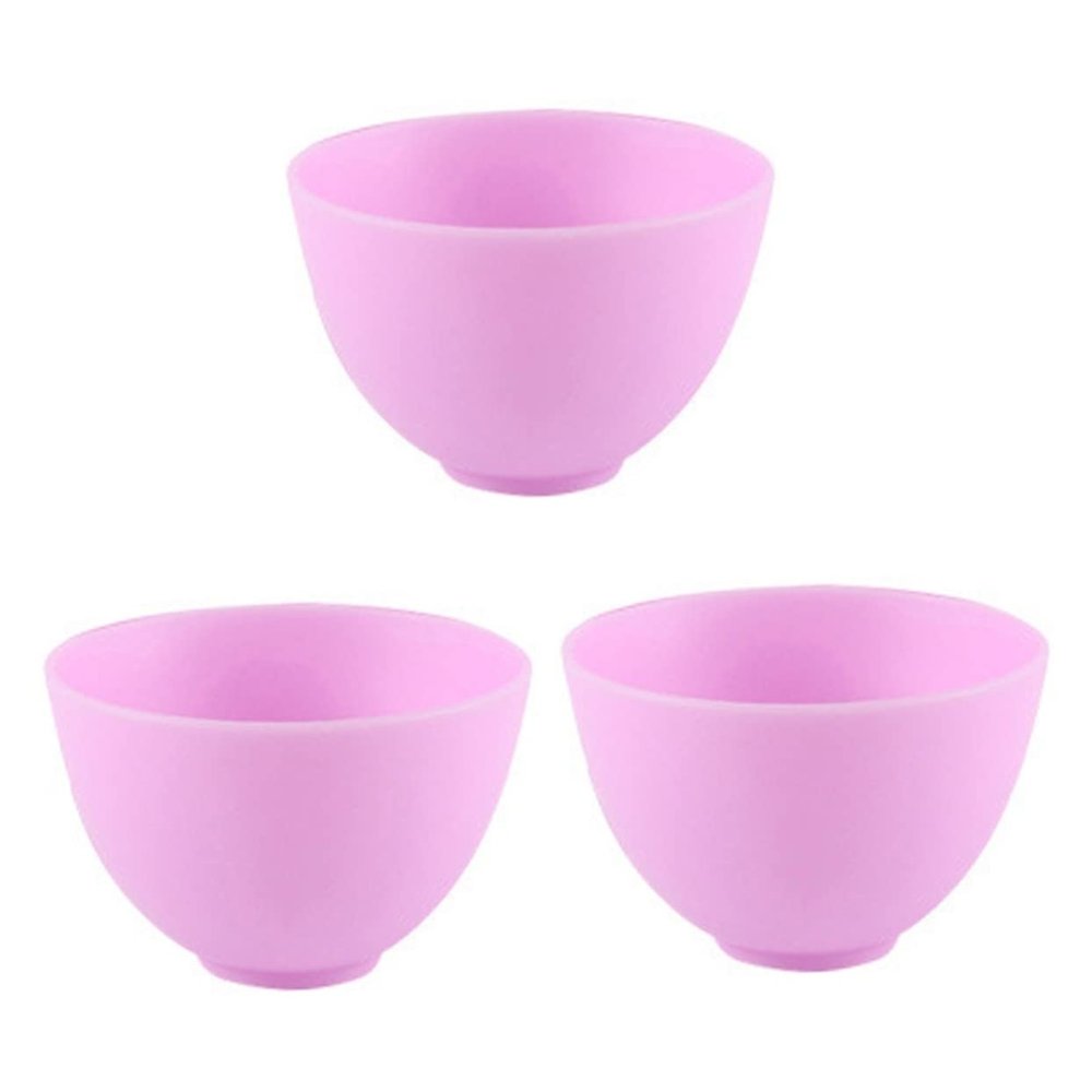 Homoyoyo Silicone Bowl 12.5 x 8 cm - Anti-Drop Snack Bowl for Face Mask Preparation and Mixing, Ideal for Home Use and Snacks