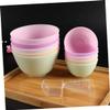 Homoyoyo Silicone Bowl 12.5 x 8 cm - Anti-Drop Snack Bowl for Face Mask Preparation and Mixing, Ideal for Home Use and Snacks view 2