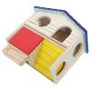 Abaodam Wooden Hamster House with Double-Deck Design view 1