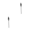 Homoyoyo 2-Piece Nail Drill Bit Set with Green Carbide Bits view 1