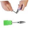Homoyoyo 2-Piece Nail Drill Bit Set with Green Carbide Bits view 2