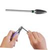 Homoyoyo 2-Piece Nail Drill Bit Set with Green Carbide Bits view 4