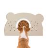 Dog Water and Feeding Mat with Raised Edges view 1