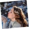 Happyyami Elegant Bridal Hair Clips, 2-Piece Alloy Set with Sparkling Rhinestone Leaf Designs view 4