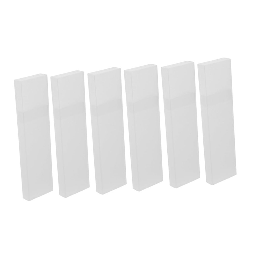 BCOATH 6-Piece Portable Tongue Scraper Plastic Storage Cases