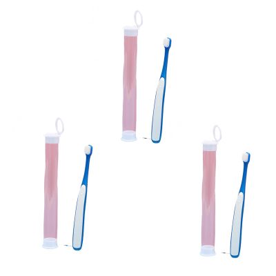 SUIOPPYUW 3-Pack Mini Dog Toothbrush for Cats and Small Dogs