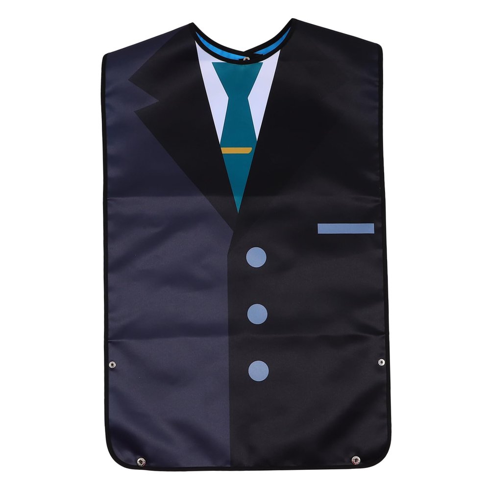 GOOHOCHY Adult Bib with Suit Pattern