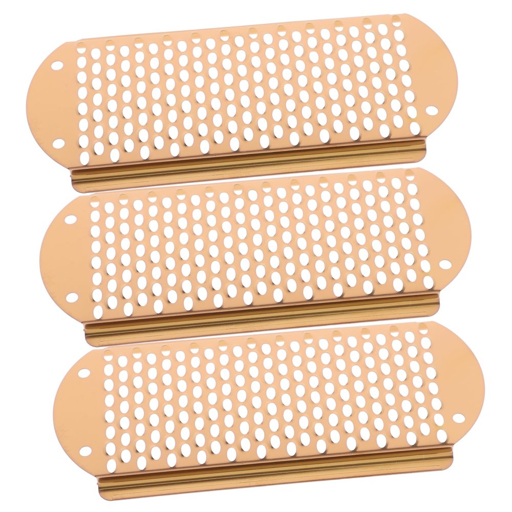 WEKAMOS 3-Piece Stainless Steel Foot File Set for Dry, Cracked Heels and Dead Skin