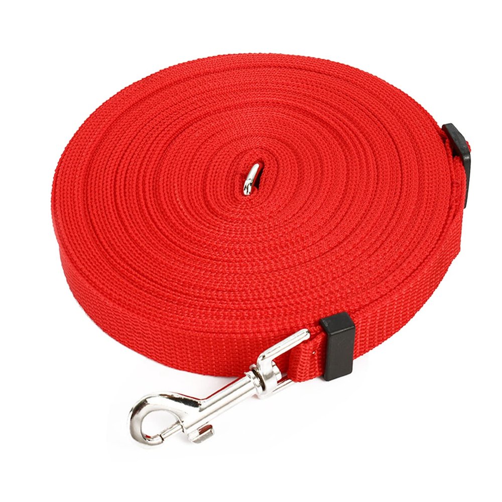 ZDETGU 32.8ft Portable Dog Training Leash for Large Dogs - Red