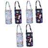 Veemoon 6-Piece Insulated Milk Bottle Bags for Breastfeeding, Portable Cooler Bags for Baby Bottles, Suitable for Strollers and Diaper Bags, Stylish Dark Design view 1