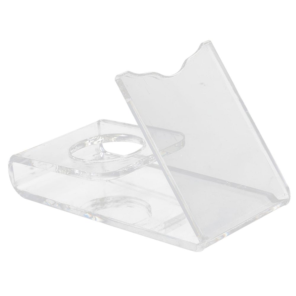 OUNONA Acrylic Razor Stand for Electric Razors and Hair Trimmers