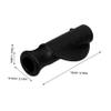 Beavorty Mobility Aid Accessories, 2-Piece Plastic Wheelchair Handle Covers view 2