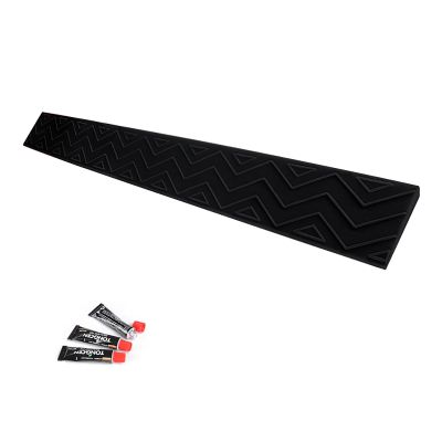 YCYHXJB Cuttable Anti-Slip Threshold Ramp for Wheelchairs, 300 kg, Black, 22 x 10 cm
