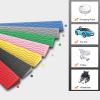 YCYHXJB Cuttable Anti-Slip Threshold Ramp for Wheelchairs, 300 kg, Black, 22 x 10 cm view 4