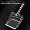Metal Cat Litter Scoop with Long Handle view 3