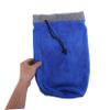 Toyvian Small Animal Bath Towel, Plush Blue, Absorbent and Quick-Drying view 4