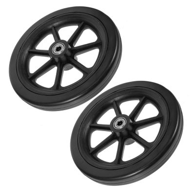 Vaguelly Wheelchair Front Wheels, Replacement Wheels for Seniors and Patient Wheelchairs