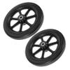 Vaguelly Wheelchair Front Wheels, Replacement Wheels for Seniors and Patient Wheelchairs view 1