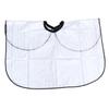 Veemoon Transparent PVC Hairdressing Cape, Lightweight Hair Protection Cape for Home and Salon, White view 1