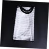 Veemoon Transparent PVC Hairdressing Cape, Lightweight Hair Protection Cape for Home and Salon, White view 2