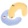 ibasenice 2-Piece U-Shaped Cat Pillow Set, Washable Neck Pillows for Cats view 1