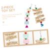 Toddmomy 2-Pack Parrot Chew Toys view 3