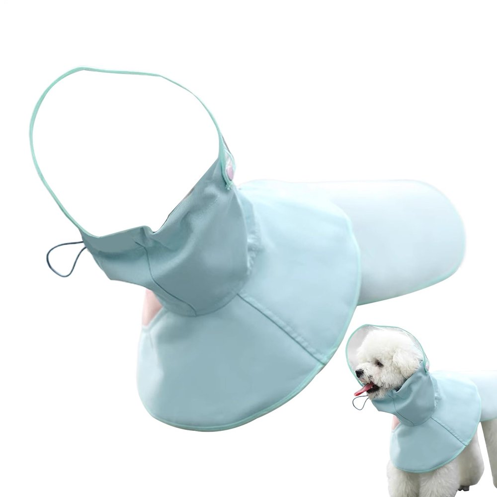 Dog Poncho - Waterproof Raincoat with Hood