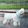 Dog Poncho - Waterproof Raincoat with Hood view 2