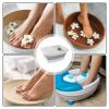 Collapsible Foot Bath Basin with Foot Massager view 2