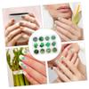 Beavorty Green St. Patrick’s Day Nail Art Sequins, Shamrock DIY Accessories view 3