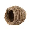 ZASCHMOY Handwoven Natural Straw Bird Hamster Cage view 1