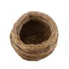 ZASCHMOY Handwoven Natural Straw Bird Hamster Cage view 4