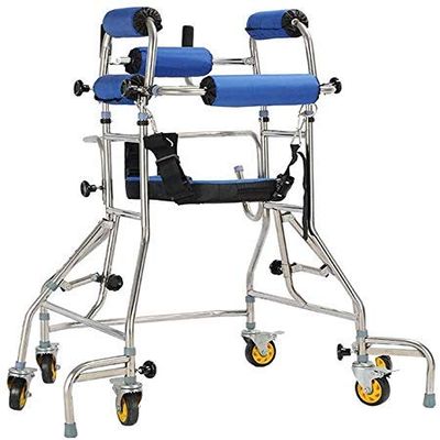 Folding Rollator Wheelchair and Rehabilitation Training Device for Adults and Older Adults