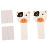 Toddmomy Self-Adhesive Toilet Lid Lifters, 2-Pack, Cute Cow Pattern view 1