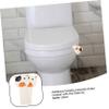 Toddmomy Self-Adhesive Toilet Lid Lifters, 2-Pack, Cute Cow Pattern view 3