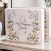 Baby Shower Guest Book – Personalized, Gender-Neutral Keepsake | Elegant Floral Hardcover, 100 Pages, Gold Foil view 2