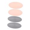 Toyvian 4-Piece Non-Slip Waterproof Pet Feeding Mats for Dogs, Cats, and Small Animals view 1
