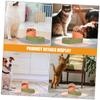 Toyvian 4-Piece Non-Slip Waterproof Pet Feeding Mats for Dogs, Cats, and Small Animals view 3